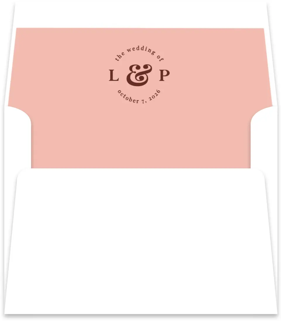 This is a  5½" x 5.9251" Envelope Liners (ELR) called The Laura printed in full color