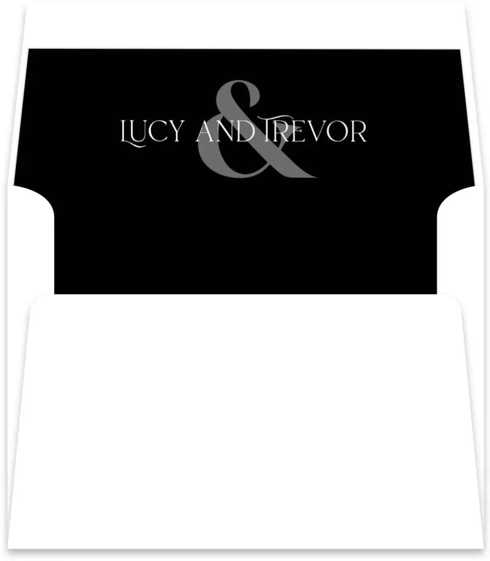 This is a  5½" x 5.9251" Envelope Liners (ELR) called The Lucy printed in full color