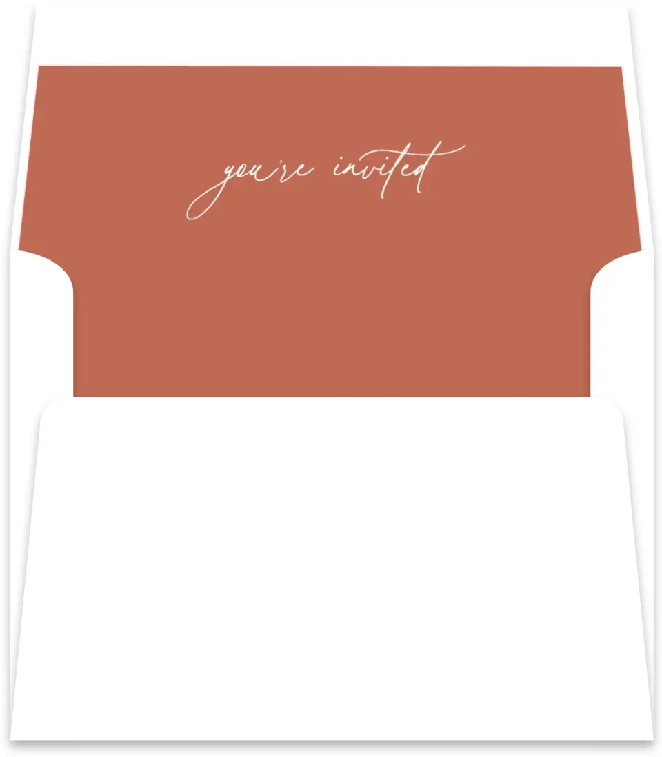This is a  5½" x 5.9251" Envelope Liners (ELR) called Autumn Blooms printed in full color