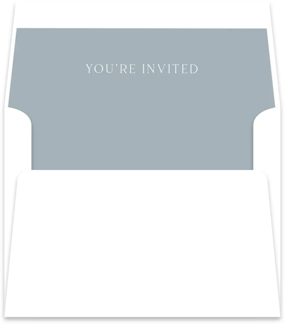 This is a  5½" x 5.9251" Envelope Liners (ELR) called Graceful Petals printed in full color