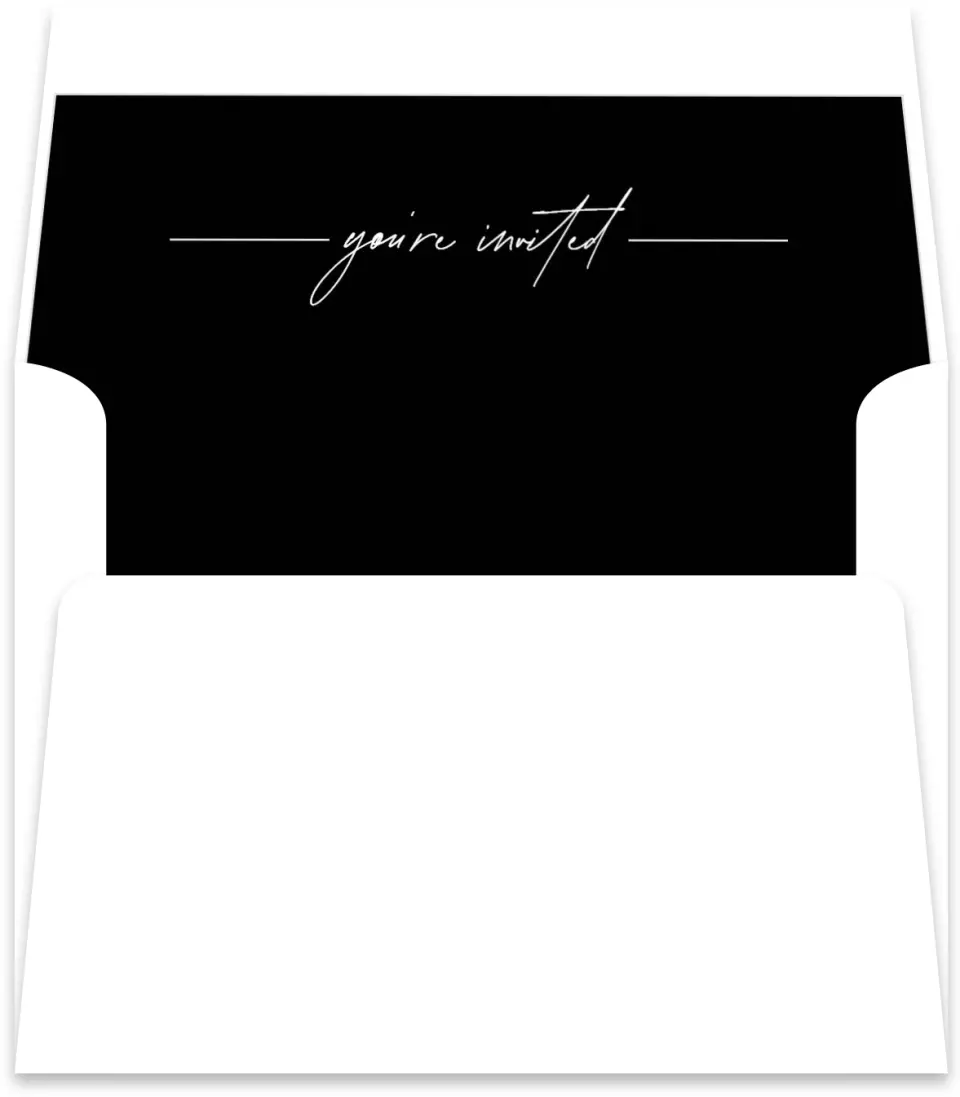 This is a  5½" x 5.9251" Envelope Liners (ELR) called Devoted Delight printed in full color