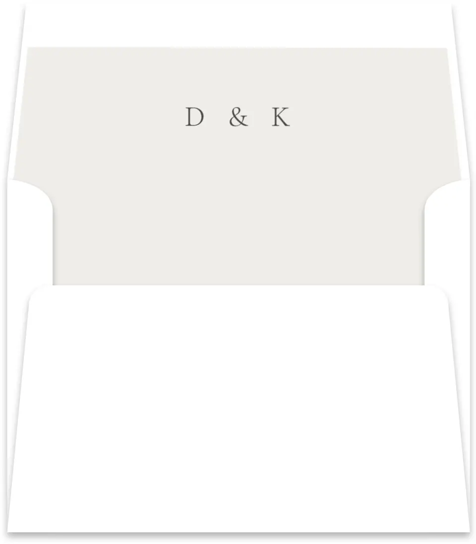 This is a  5½" x 5.9251" Envelope Liners (ELR) called Wild Devotion printed in full color