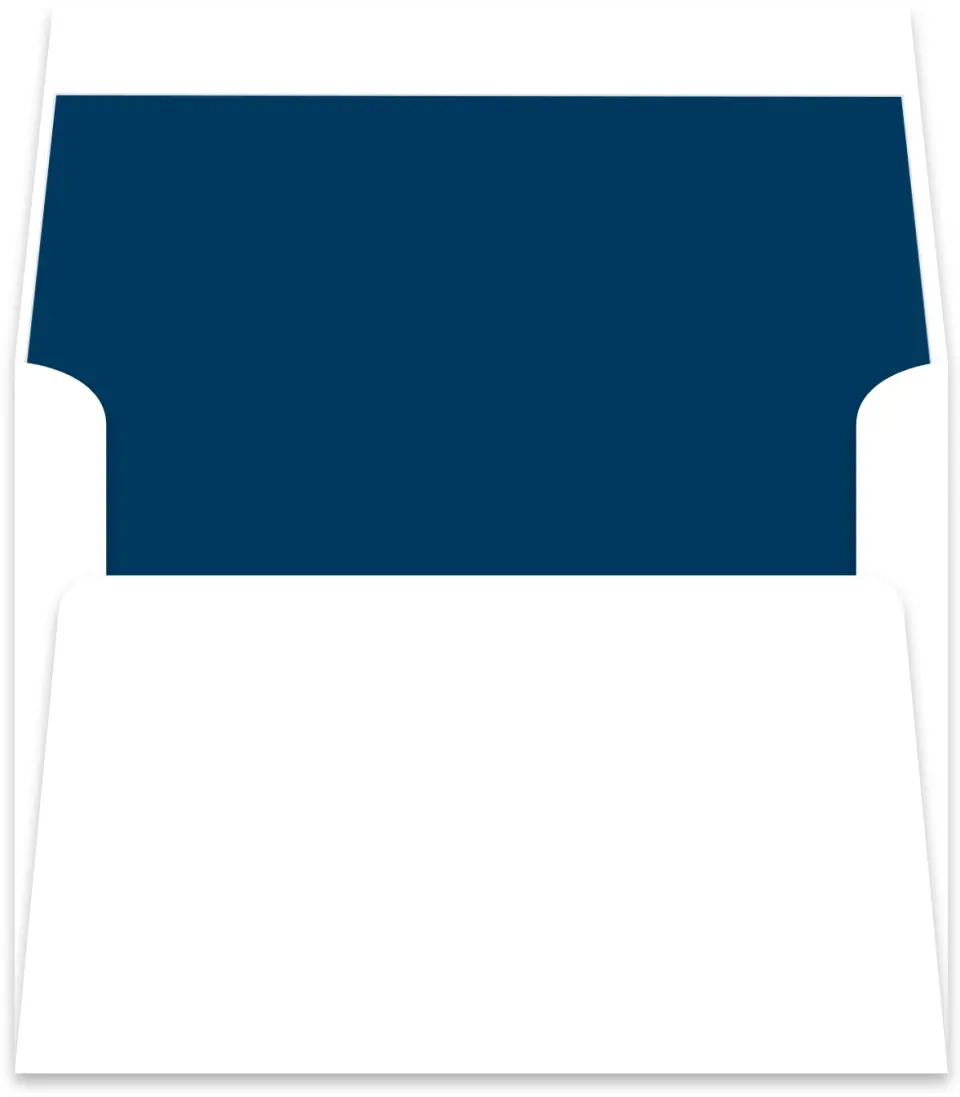 This is a Envelope Liners for 4.375 x 5.75 Card Envelope Liner called Solid Color printed in full color