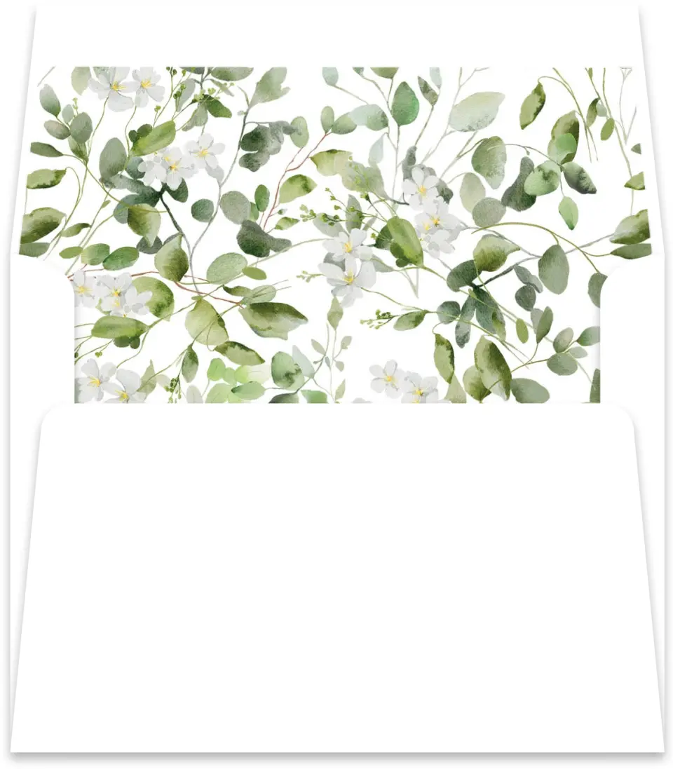 This is a  5½" x 5.9251" Envelope Liners (ELR) called The Zoey printed in full color