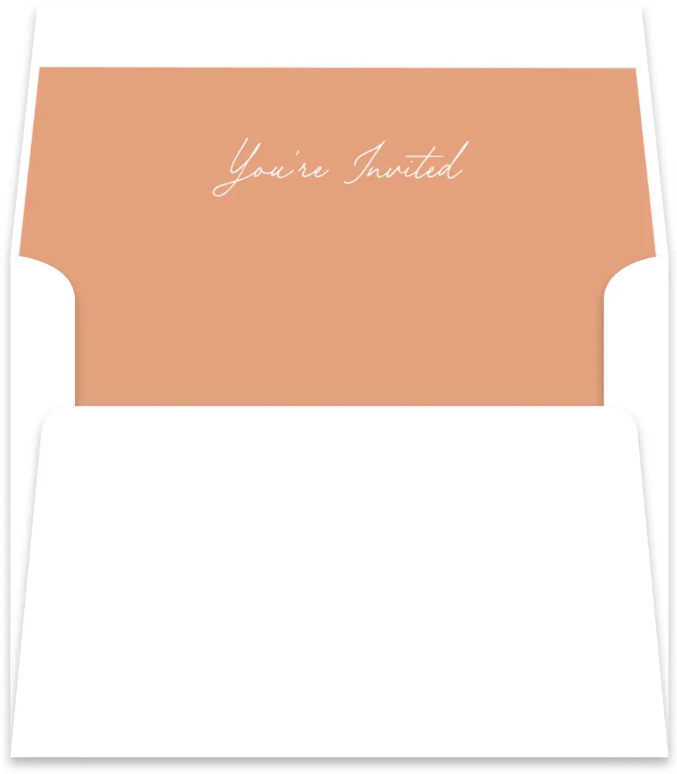 This is a  5½" x 5.9251" Envelope Liners (ELR) called Warm Wildflowers printed in full color