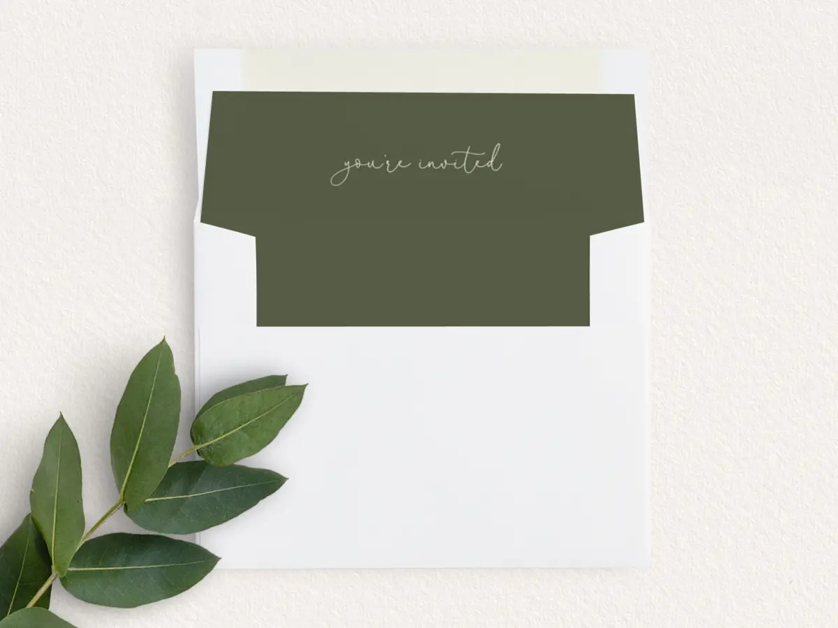 Envelope Liner