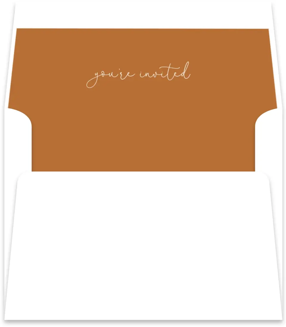 This is a  5½" x 5.9251" Envelope Liners (ELR) called Sultry Sunshine printed in full color