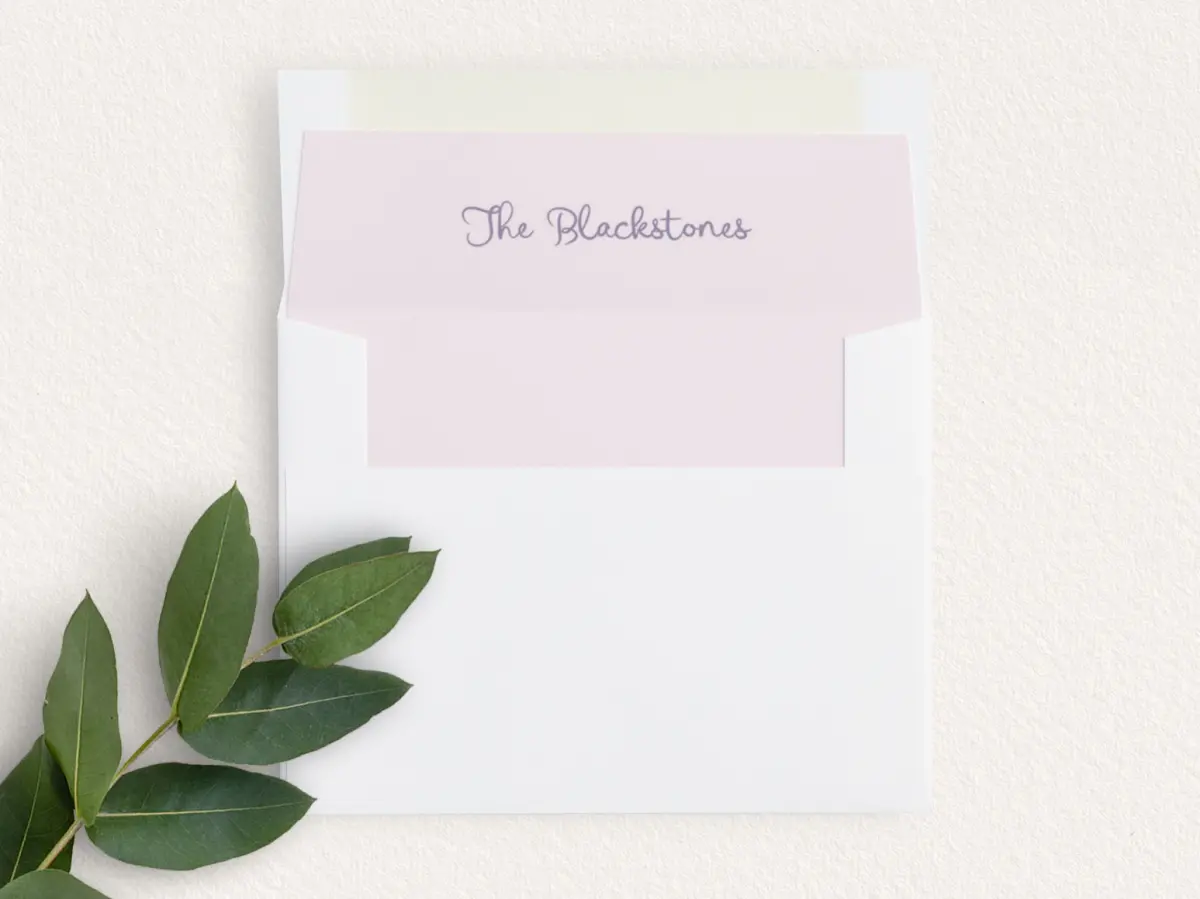 Envelope Liner