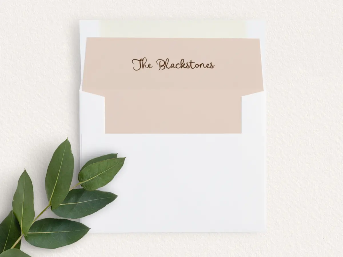 Envelope Liner