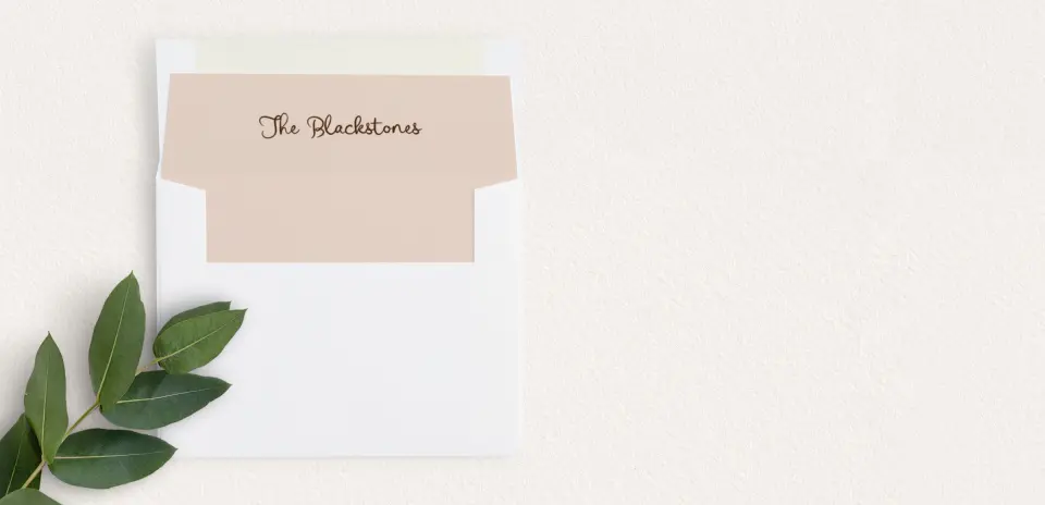 Envelope Liner