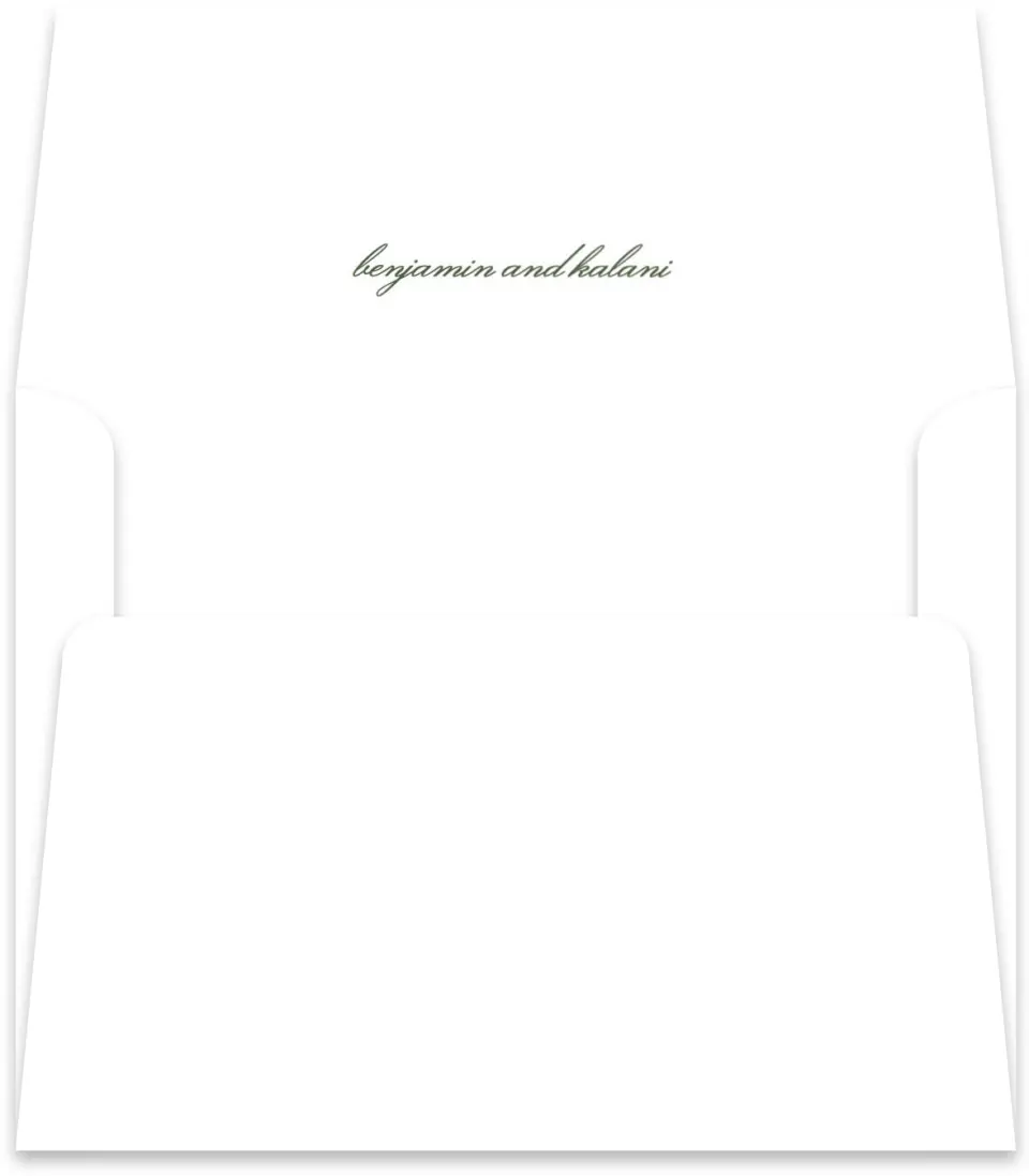 This is a  5½" x 5.9251" Envelope Liners (ELR) called Aloha Amore printed in full color