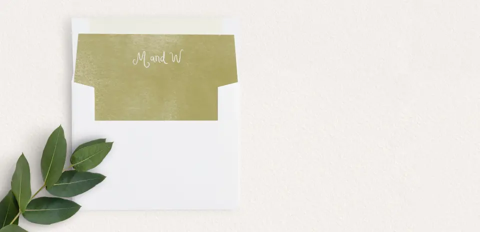 Envelope Liner