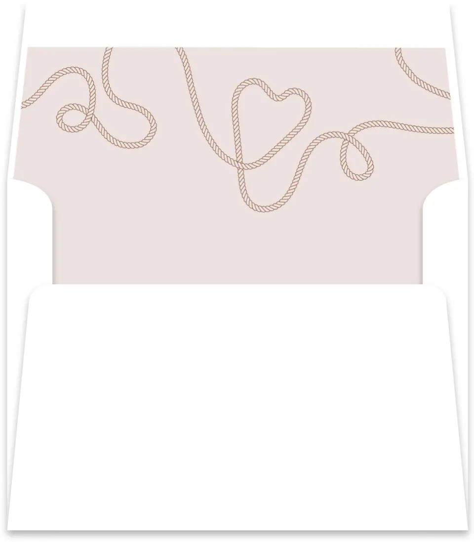 This is a  5½" x 5.9251" Envelope Liners (ELR) called Western Whimsy printed in full color