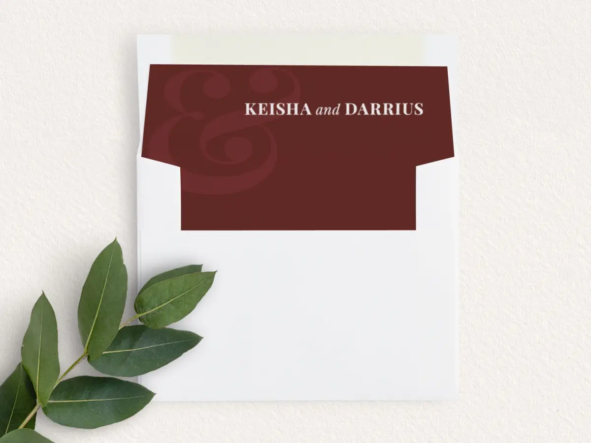 Envelope Liner
