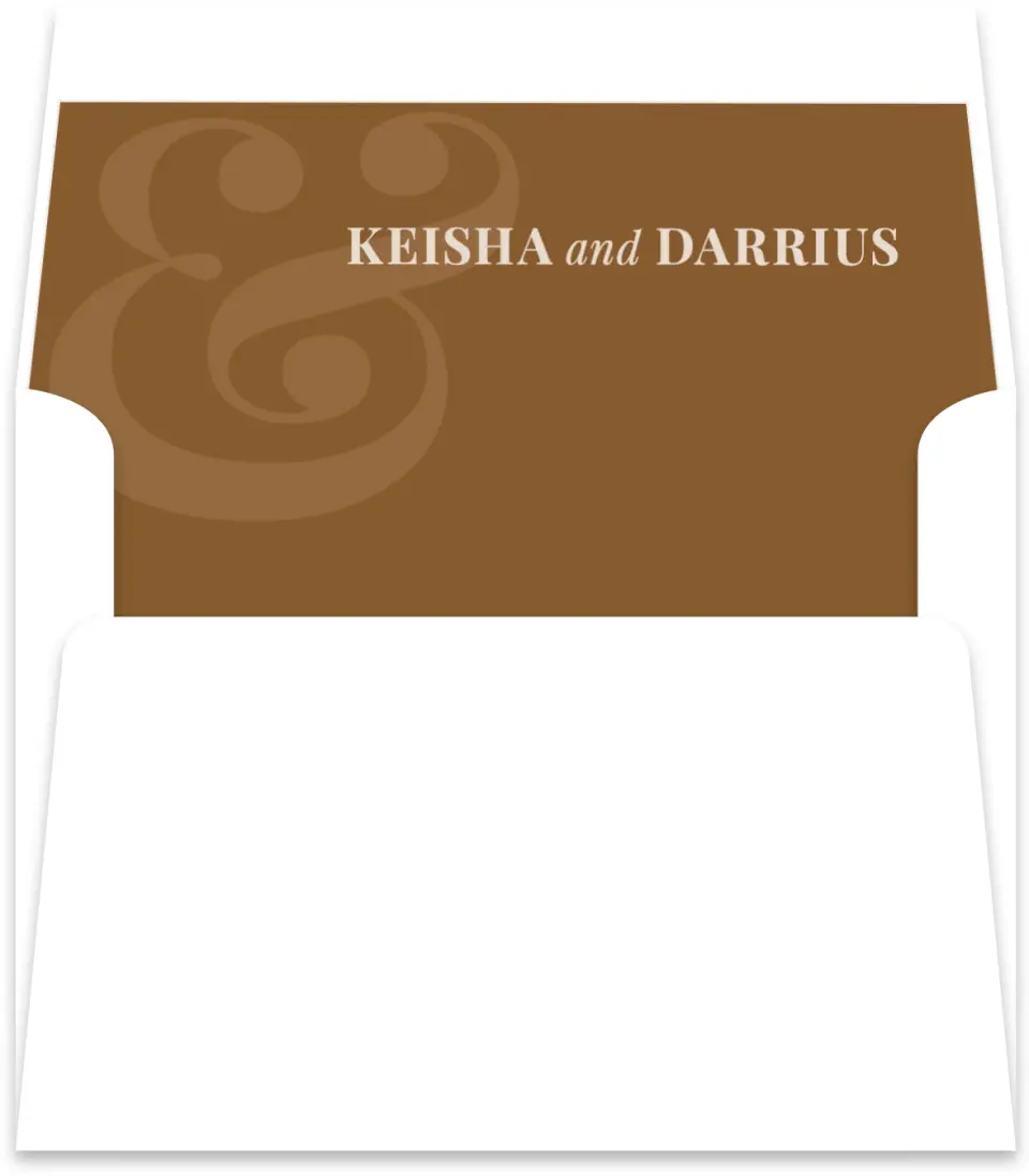 This is a  5½" x 5.9251" Envelope Liners (ELR) called Bold Romance printed in full color