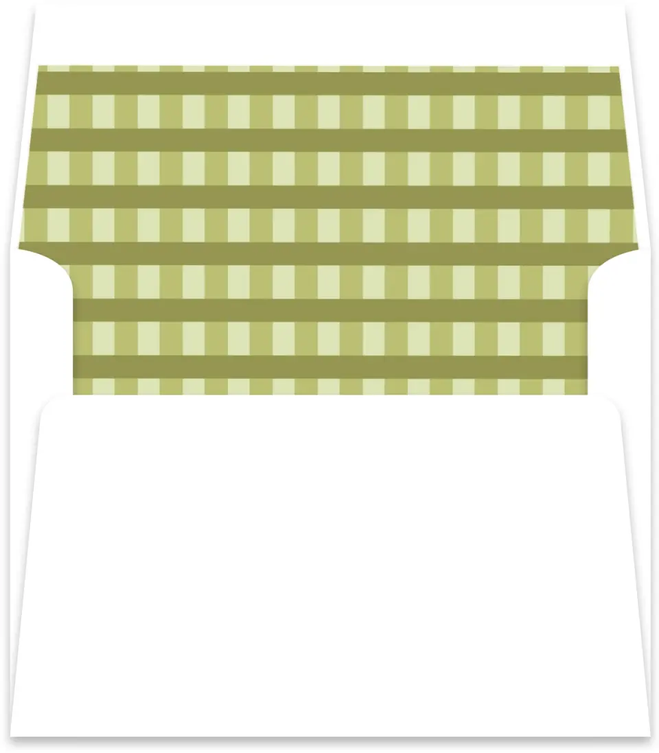 This is a  5½" x 5.9251" Envelope Liners (ELR) called Ivy Bound printed in full color