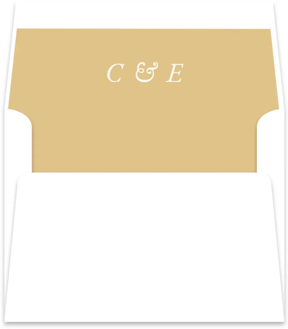 This is a  5½" x 5.9251" Envelope Liners (ELR) called Lovely Frame printed in full color