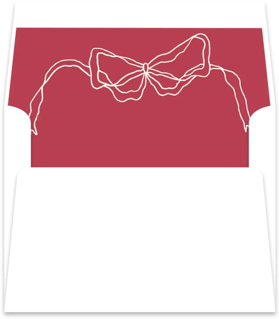This is a  5½" x 5.9251" Envelope Liners (ELR) called Heart On My Sleeve printed in full color