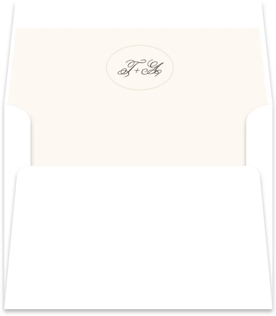 This is a  5½" x 5.9251" Envelope Liners (ELR) called Vintage Paper printed in full color