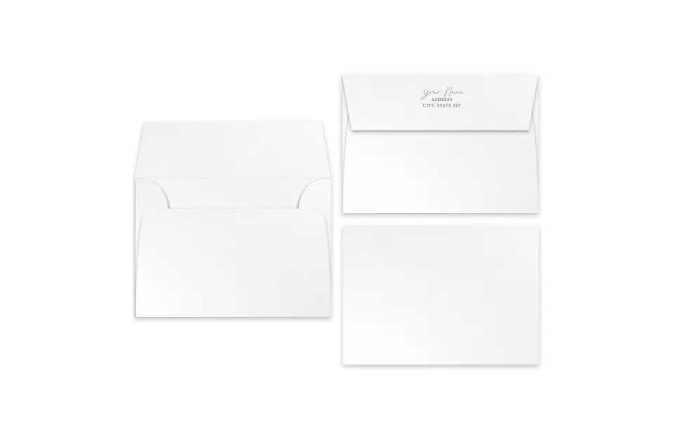 This is a 3.625 x 5.125 Additional Envelope called Additional Envelopes (White) 3.625 x 5.125 printed in full color