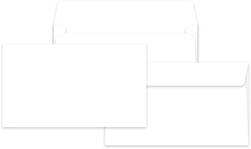 This is a 4.5 x 7.75 Envelope called White Stock Envelopes printed in full color