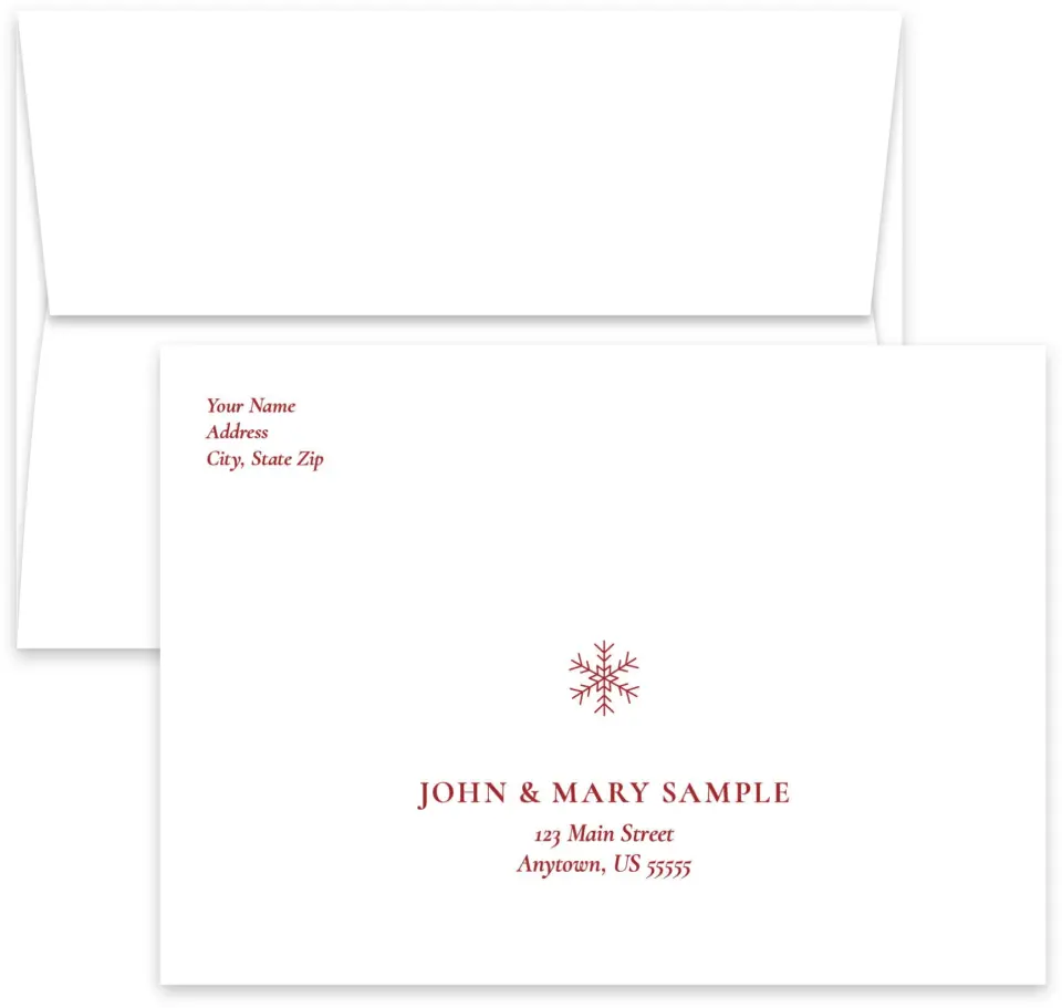 Envelopes for Christmas Cards