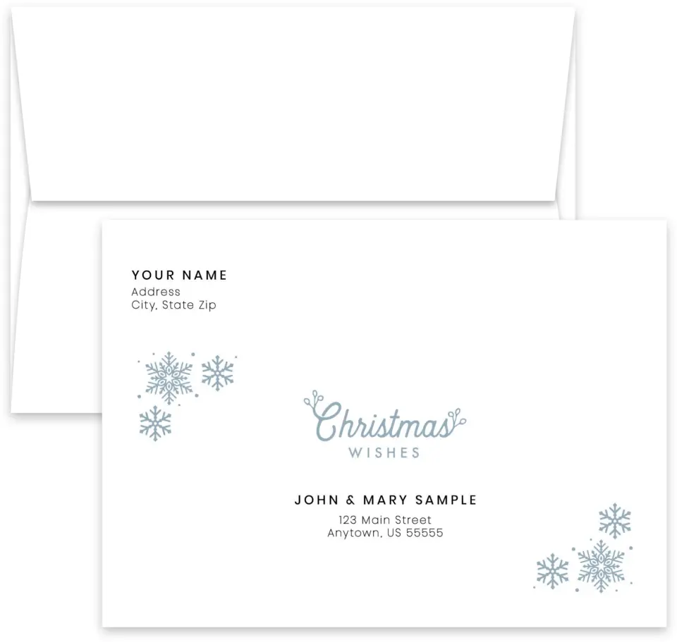Envelopes for Christmas Cards