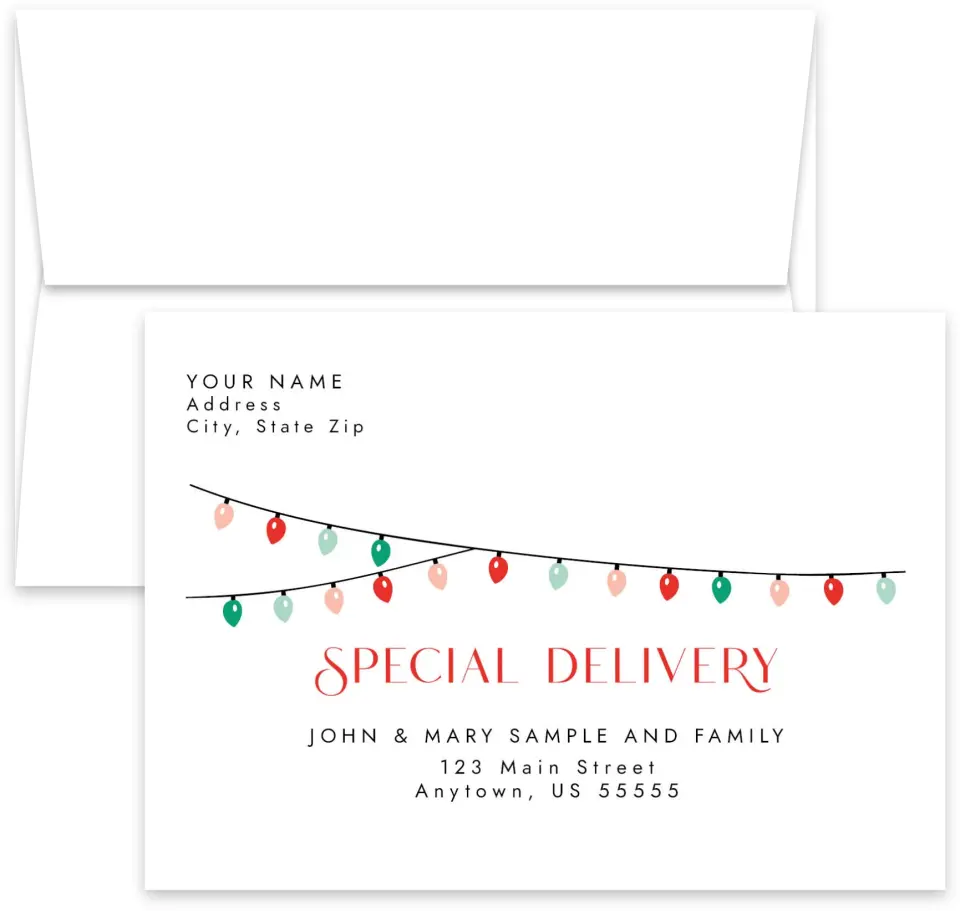 Envelopes for Christmas Cards