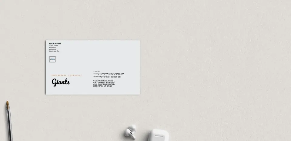 Baseball Envelopes