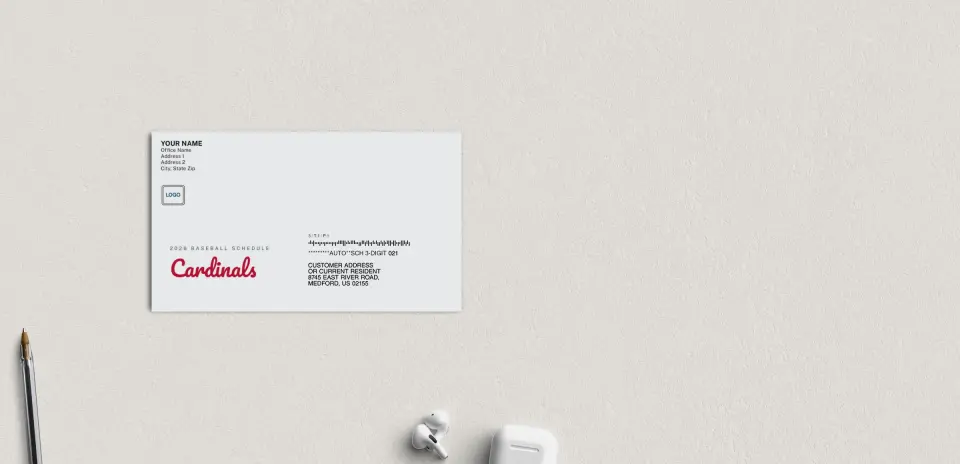Baseball Envelopes