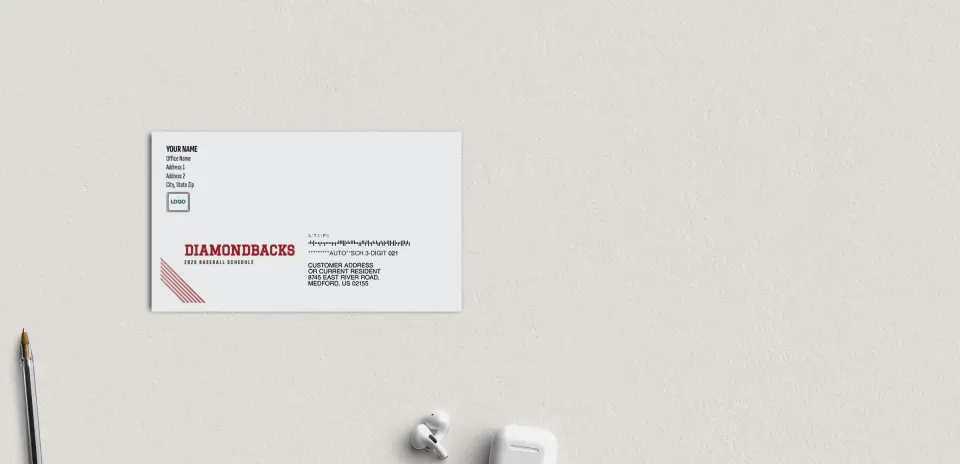 Baseball Envelopes