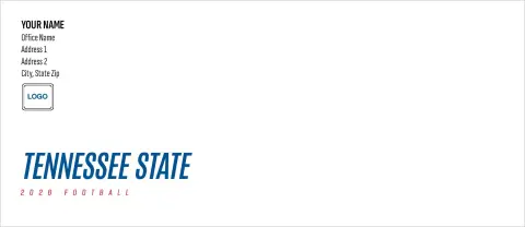 This is a 4.125 x 9.5 Envelope Mailer called Tennessee State printed in full color