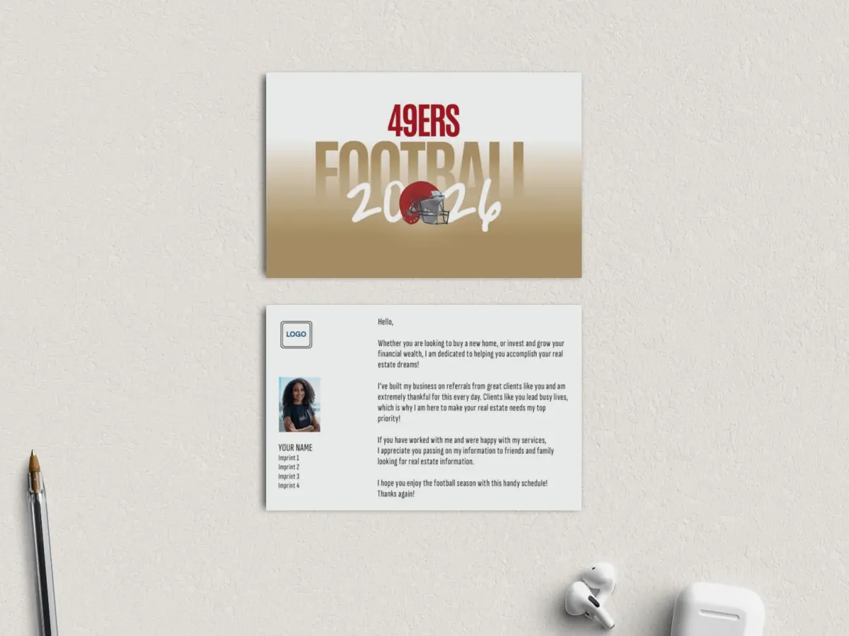 Football Shaped Magnet with Insert