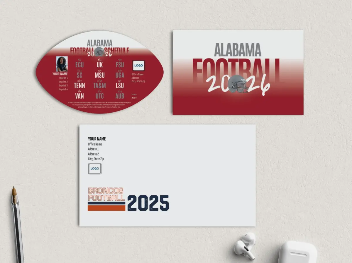 Football Shaped Magnet with Insert