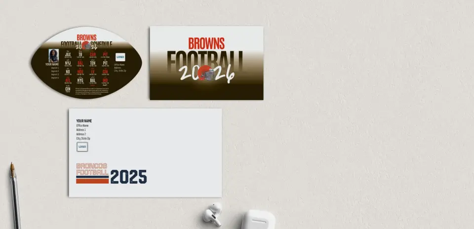 Football Shaped Magnet with Insert