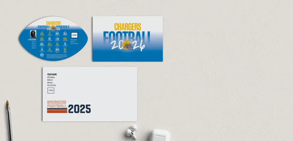 Football Shaped Magnet with Insert