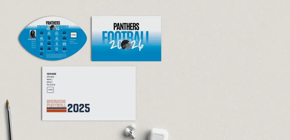 Football Shaped Magnet with Insert