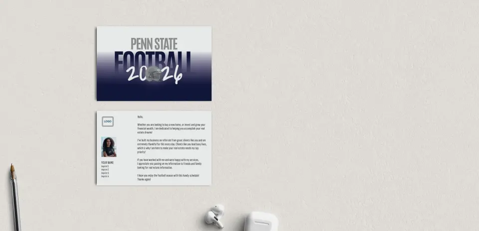 Football Shaped Magnet with Insert