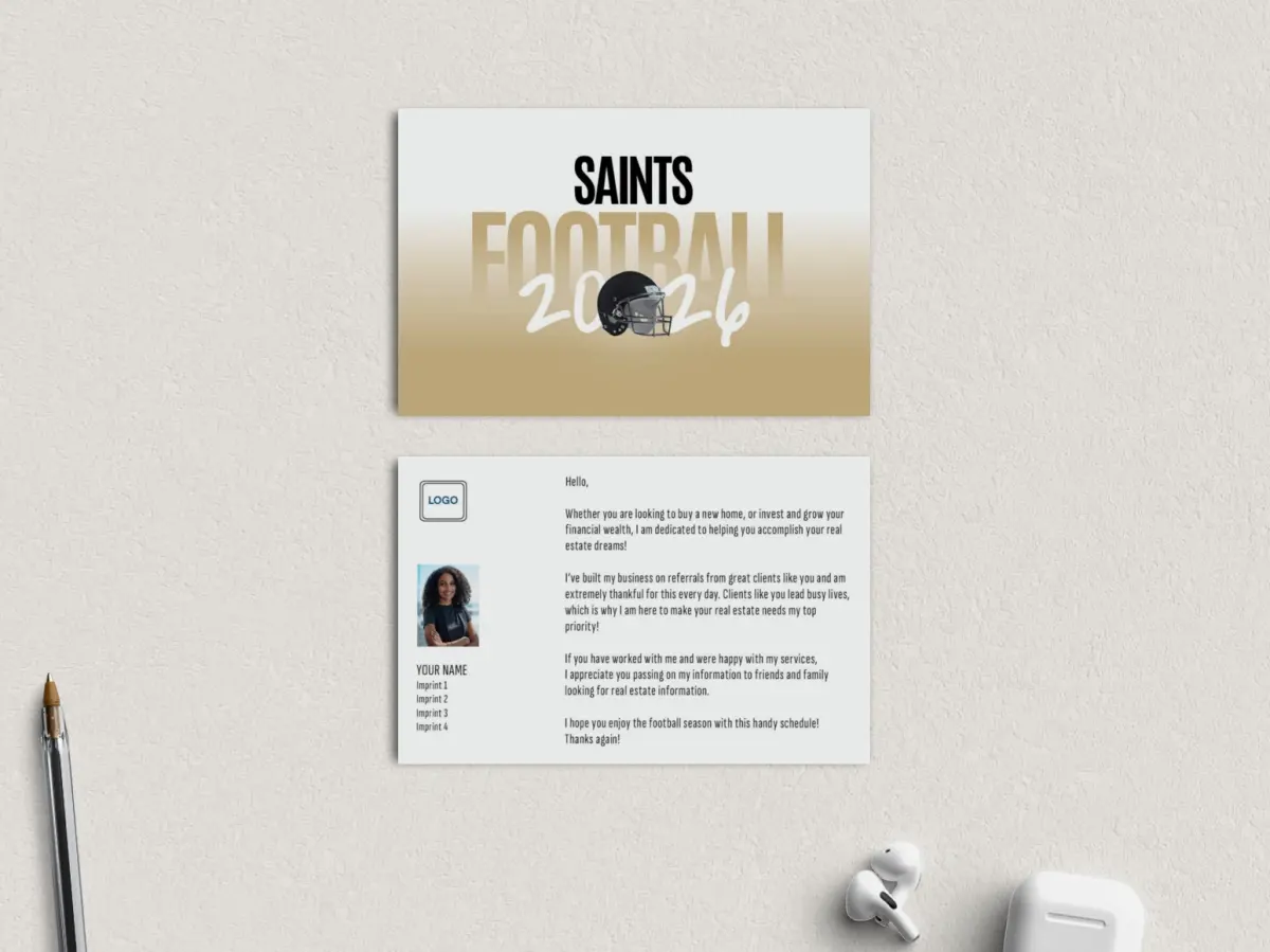 Football Shaped Magnet with Insert