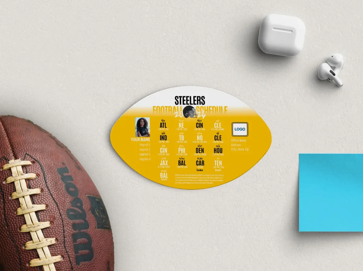 Football Shaped Magnet