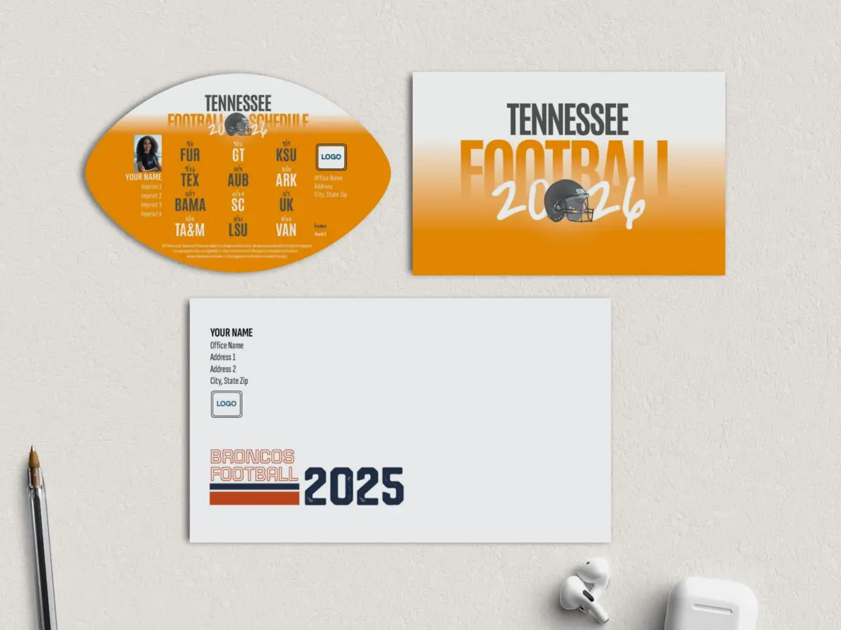 Football Shaped Magnet with Insert