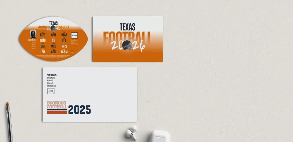 Football Shaped Magnet with Insert