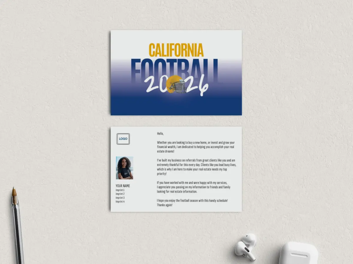 Football Shaped Magnet with Insert