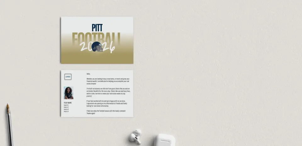 Football Shaped Magnet with Insert