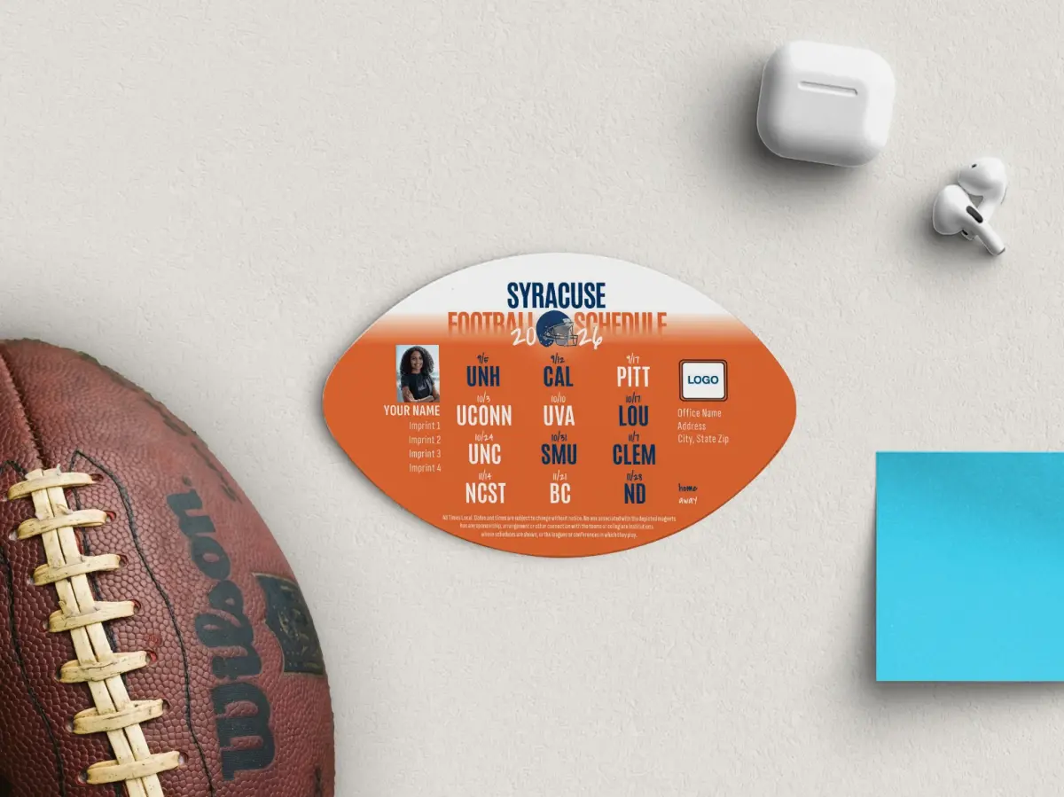 Football Shaped Magnet
