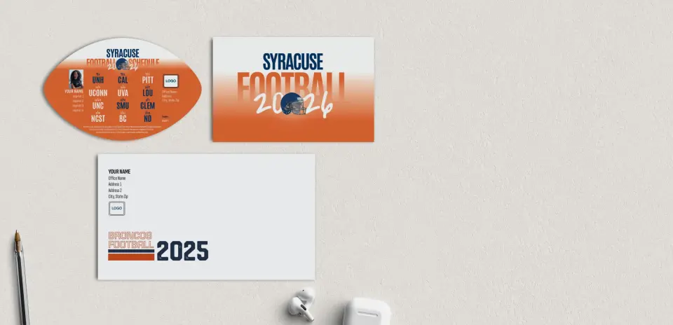 Football Shaped Magnet with Insert