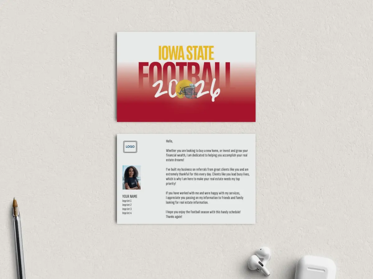 Football Shaped Magnet with Insert