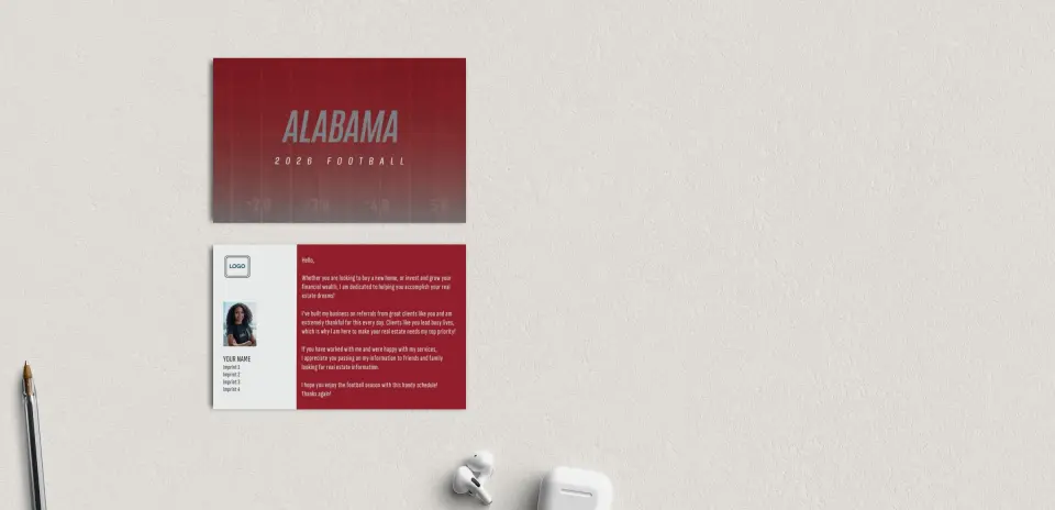 Football Shaped Magnet with Insert
