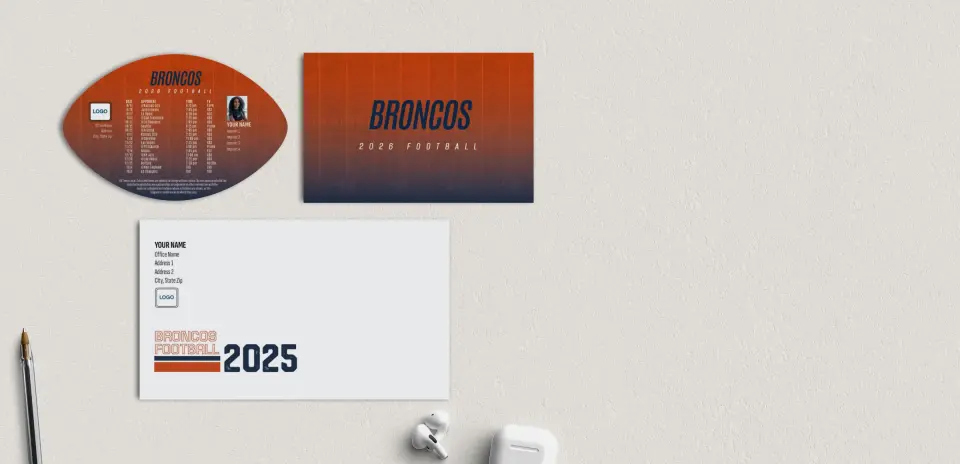 Football Shaped Magnet with Insert