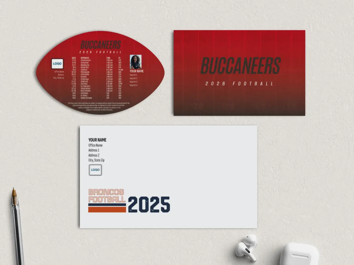Football Shaped Magnet with Insert